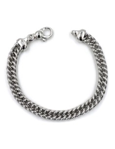 Bracciale Maglia Grumetta in Argento Massiccio 925   2