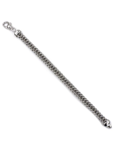 Bracciale Maglia Grumetta in Argento Massiccio 925  