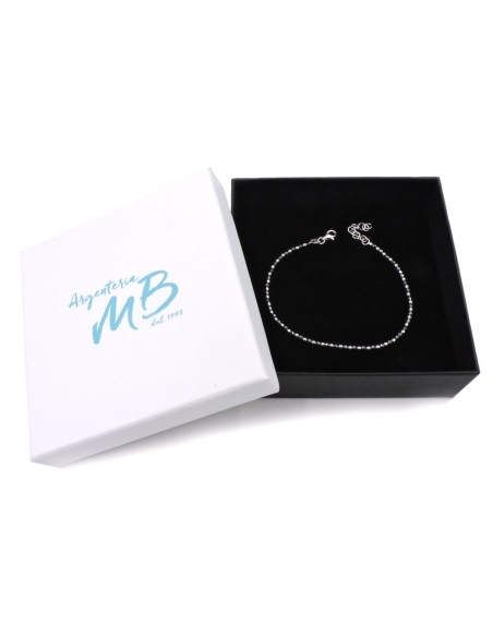 Bracciale in Argento 925 e Pietra Ematite