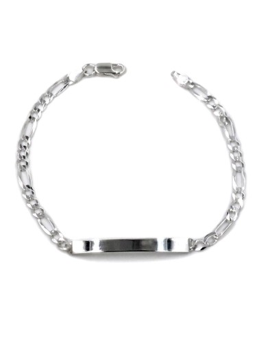 Bracciale in Argento 925 Maglia Alternata...