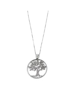 925 Sterling Silver Necklace with Tree of Life Pendant 2