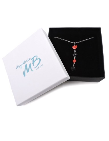 Bracciale Catena Donna in Argento 925 Rodiato...