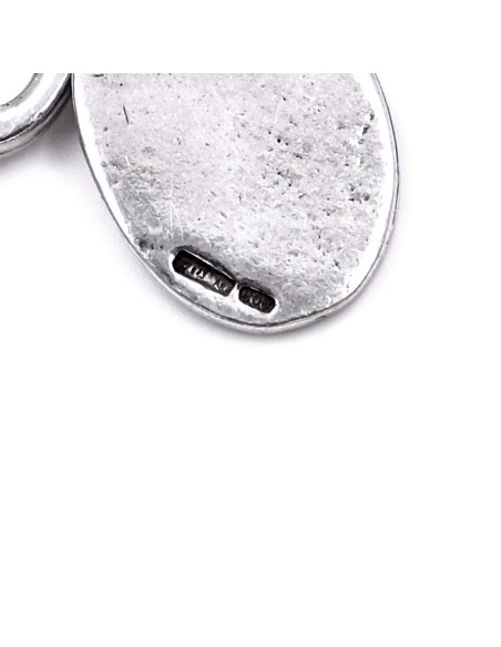 Bracciale Angelo di Dio Preghiera Donna in Argento 925 Rodiato 