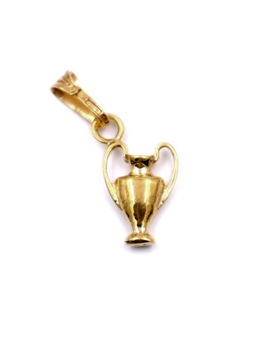 Solid Silver Champions League Pendant 