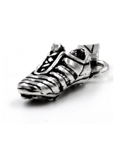 Silberner Fußballschuh-Anhänger 2