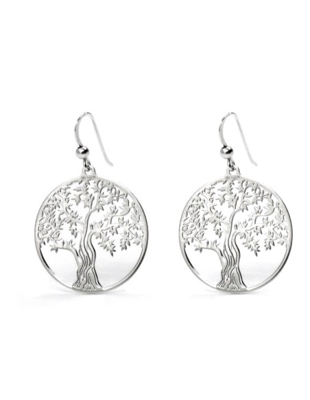 Orecchini in Argento 925 con Pendente Albero della Vita