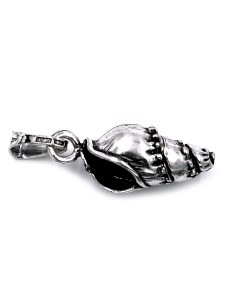 Solid Silver Sea Urchin Pendant 