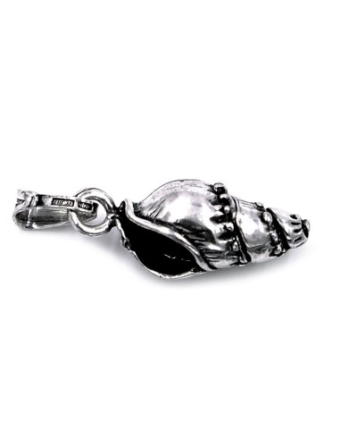 Solid Silver Sea Urchin Pendant 