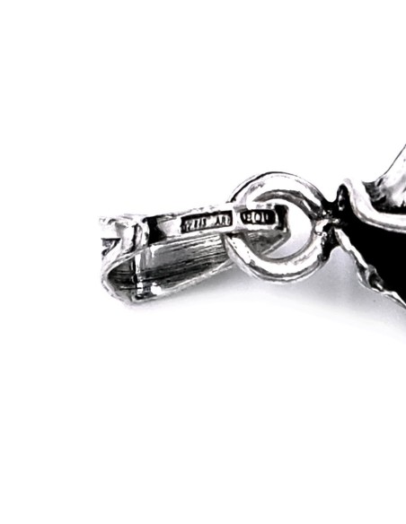 Bracciale Angelo di Dio Preghiera Donna in Argento 925 Rodiato 