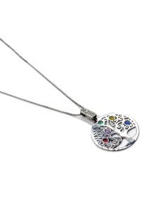 Bracciale Catena Donna in Argento 925 Rodiato con...