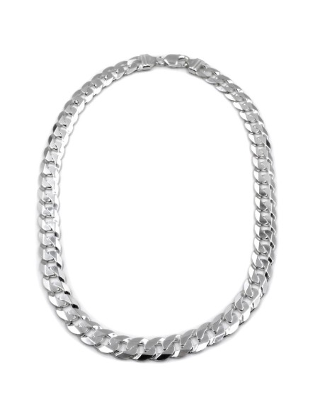 925 Sterling Silver Massive Curb Necklace 
