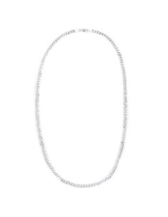 925 Sterling Silver Curb Necklace  2