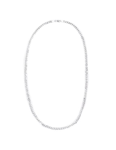 925 Sterling Silver Curb Necklace 