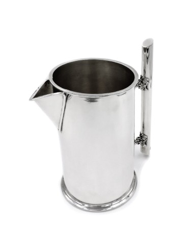 Karaffe aus 925er Silber mit Polierter...