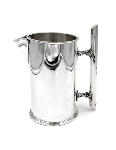 Karaffe aus 925er Silber mit Polierter...