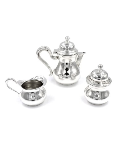 Dreiteiliges Kaffeeservice im Englischen Stil...