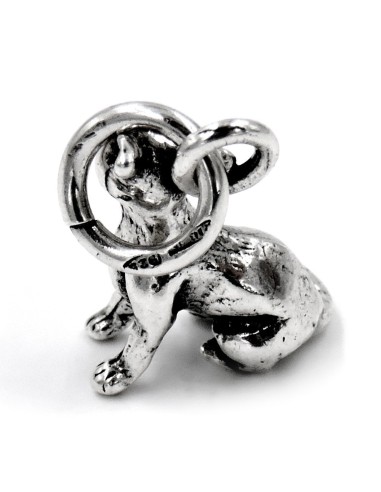 Ciondolo Cane Chihuahua in Argento 800