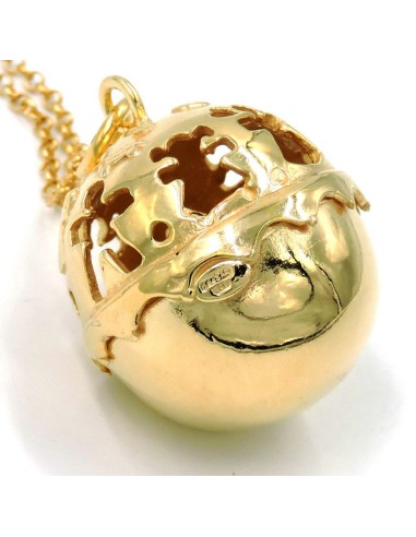 Collana Chiama Angeli in Argento Dorato 