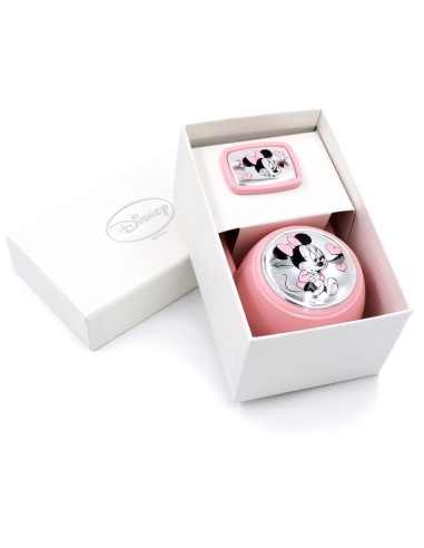 Pink Pacifier Clip with Case Baby Girl Minnie...