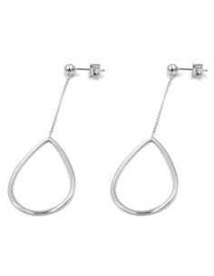 Orecchini in Argento 925 Goccia Pendente