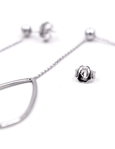 Orecchini Fiore in Argento 925 Con Zirconi...