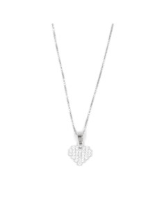 Bracciale Catena Donna in Argento 925 Rodiato con...