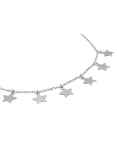 Bracciale Catena Donna in Argento 925 Rodiato con... 2