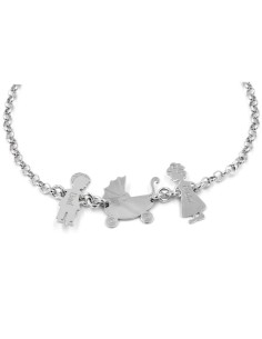 Bracciale in Argento 925 New Family 2