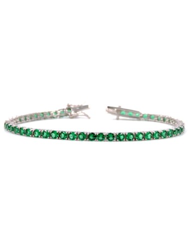 Bracciale Tennis Uomo Donna in Argento 925...