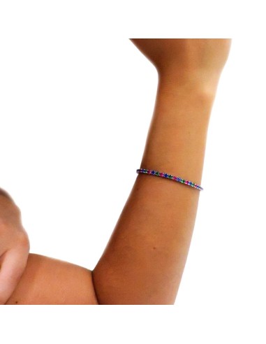 Bracciale Tennis Uomo Donna in Argento 925...
