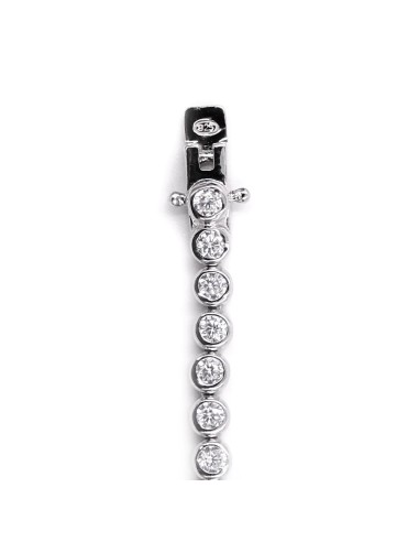 Tennisarmband aus 925er Sterlingsilber mit...