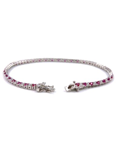 Bracciale Tennis Uomo Donna in Argento 925...