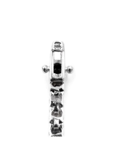 Bracciale Tennis Uomo Donna in Argento 925...
