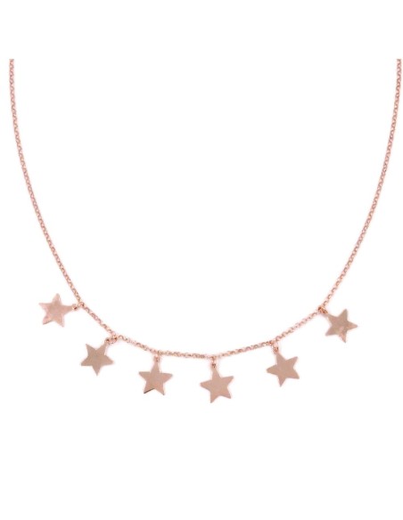 Bracciale Catena Donna in Argento 925 Rodiato con Ciondolo Doppio Cuore