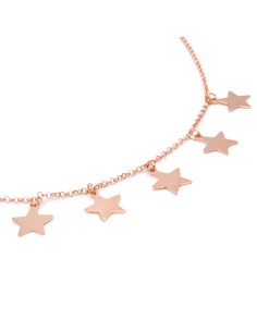 Bracciale Catena Donna in Argento 925 Rodiato con... 2
