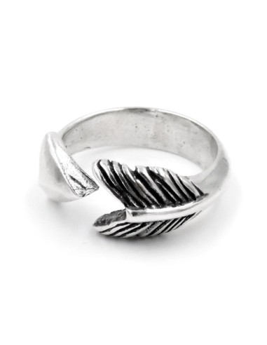 Solid Silver Arrow Ring 