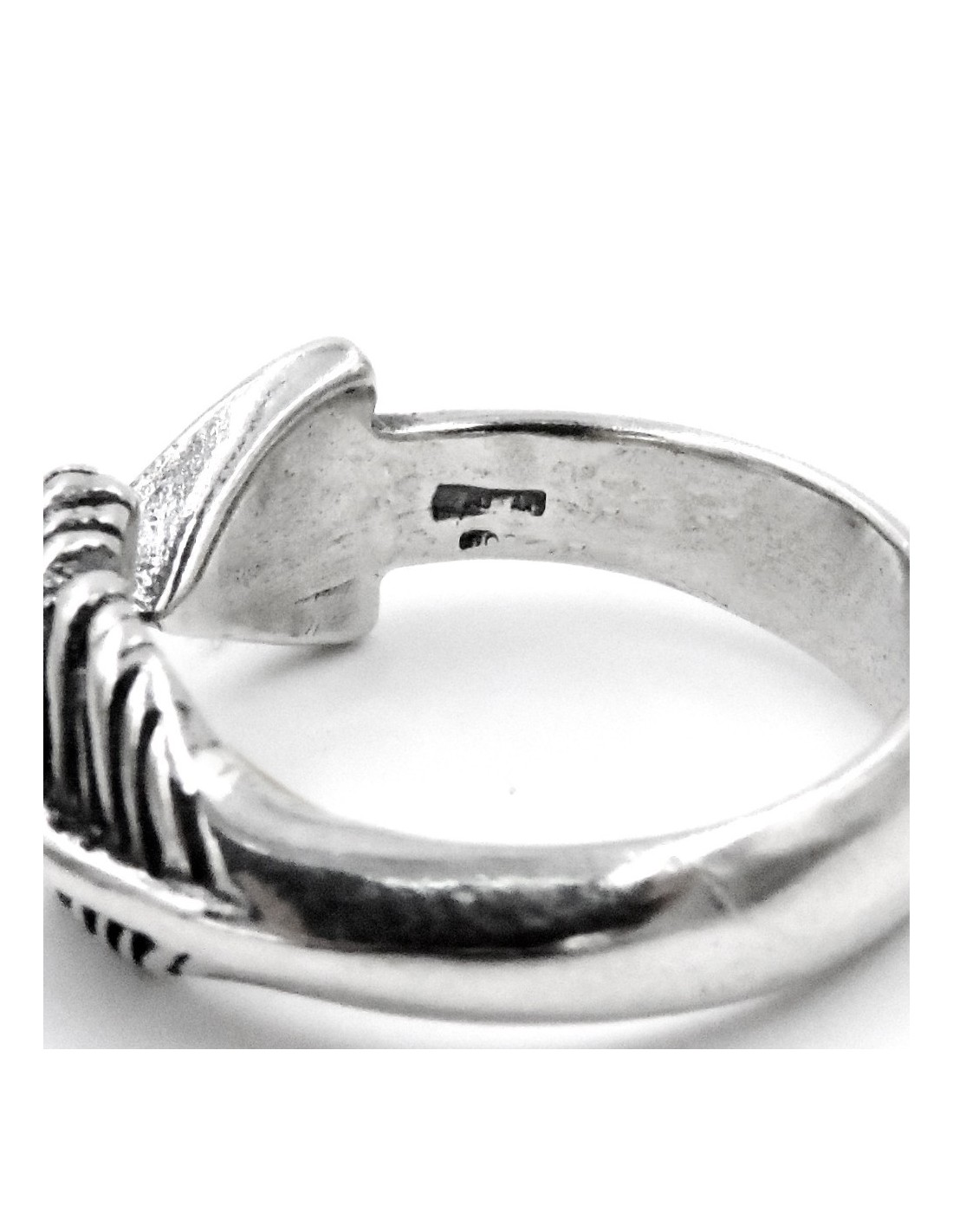 Solid Silver Ring Arrow