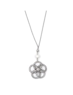 Bracciale Catena Donna in Argento 925 Rodiato con...