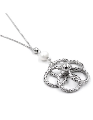 Bracciale Catena Donna in Argento 925 Rodiato...