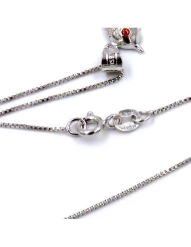 Collana con Ciondolo Delfino in Argento 925