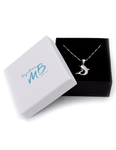 Collana con Ciondolo Delfino in Argento 925