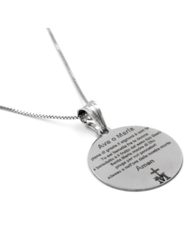 Bracciale Catena Donna in Argento 925 Rodiato...