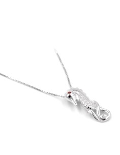 Bracciale Catena Donna in Argento 925 Rodiato con... 2