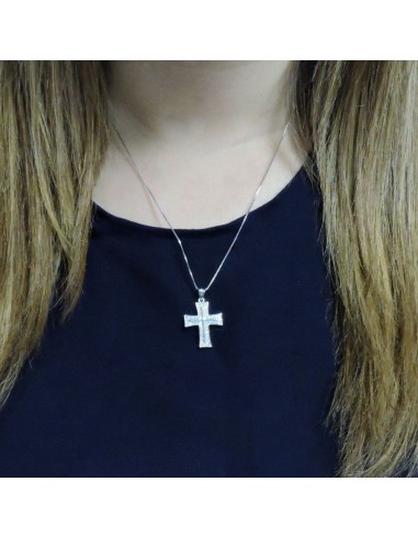 Collana con Croce Maxi in Argento 925 