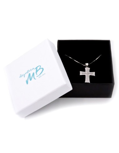 Collana con Croce Maxi in Argento 925 