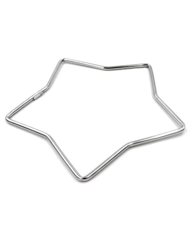 Star Bangle Bracelet 925 Sterling silver