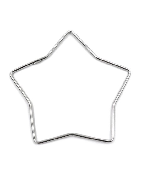 Star Bangle Bracelet 925 Sterling silver