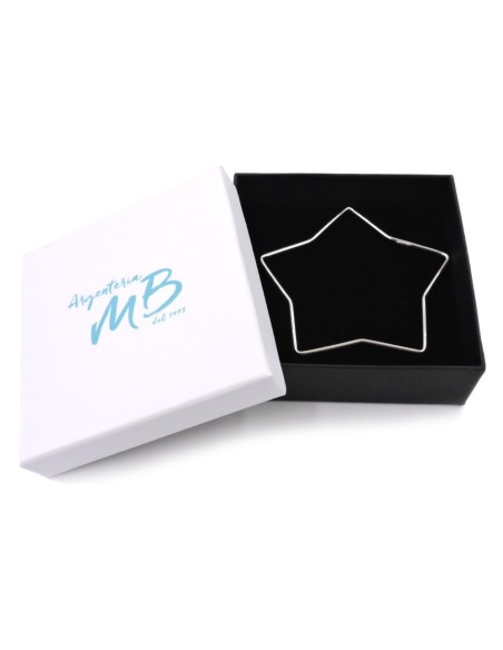 Star Bangle Bracelet 925 Sterling silver