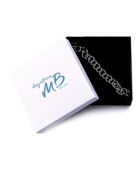 Bracciale ad Anelli in Argento 925 
