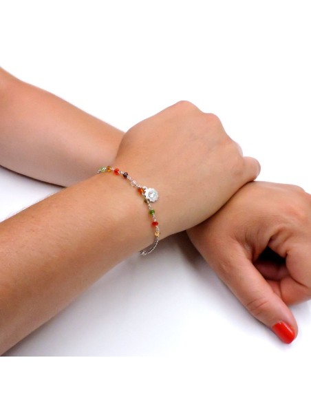 Bracciale Carrozza di Cenerentola Donna in Argento 925 Rodiato 